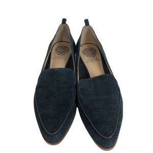 Vince Camuto Blue Suede VC-Kade Loafers